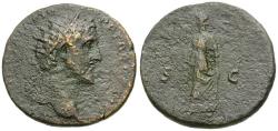 Ancient Coins - Antoninus Pius (AD 138-161) Æ Dupondius / Spes