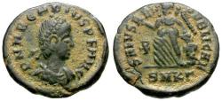 Ancient Coins - Arcadius (AD 383-408) Æ4 / Victory