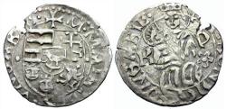 World Coins - Hungary. Matthias I Corvinus (1457-1490) AR Denar