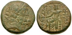 Ancient Coins - Seleucis and Pieria. Antioch. Pseudo-autonomous Æ18 / Zeus