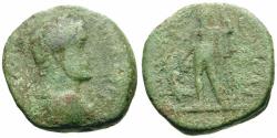 Ancient Coins - Antoninus Pius (AD 138-161). Judaea. Aelia Capitolina (Jerusalem) Æ22 / Dionysos