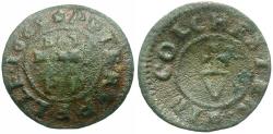 World Coins - England. Colchester. Peter Pelle Æ Farthing