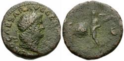 Ancient Coins - Nero (AD 54-68) Æ As / Victory
