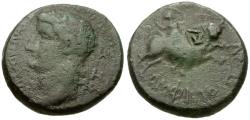 Ancient Coins - Tiberius (AD 14-37). Macedon. Amphipolis &#198;20 / Artemis