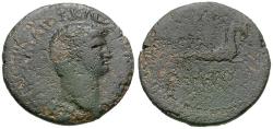 Ancient Coins - Nero (AD 54-68) Bithynia. Nicomedia Æ19 / RPC Plate Coin