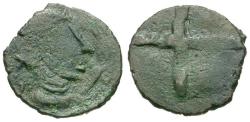 Ancient Coins - Sri Lanka. Indo-Roman Coinage. Imitating Late Roman Bronzes