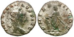 Ancient Coins - Gallienus, joint reign (AD 253-260) AR Antoninianus / Emperor Sacrificing