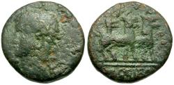 Ancient Coins - Claudius (AD 41-54). Phoenicia. Orthosia Æ19 / Griffins