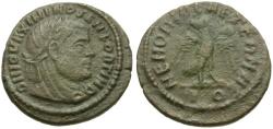 Ancient Coins - Divo Maximian (died AD 310) Commemorative Æ 1/4 Follis / Eagle