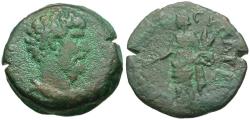 Ancient Coins - Aelius, Caesar (AD 136-138). Egypt. Alexandria Æ Diobol / Euthenia