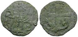 Ancient Coins - *Sear 2157* Byzantine Empire. Uncertain Ruler of Nicaea. Type G Æ Tetarteron