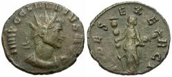 Ancient Coins - Claudius II Gothicus (AD 268-270) Æ Antoninianus / Fides