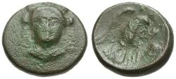 Ancient Coins - Euboia. Chalkis &#198;13 / Eagle