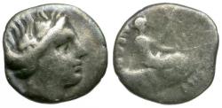 Ancient Coins - Euboea. Histiaia AR Tetrobol