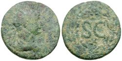 Ancient Coins - Trajan (AD 98-117). Seleucis and Pieria. Antioch Æ26 / Wreath