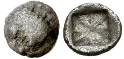 Ancient Coins - Sicily. Selinos AR Archaic Litra / Bull