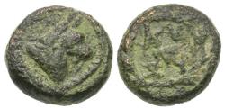 Ancient Coins - Mysia. Kyzikos Æ13 / Bull