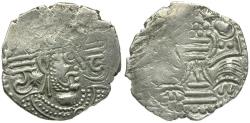 Ancient Coins - Indo-Sasanian. Southern Series. Imitative of Peroz (AD 457-484) AR Drachm