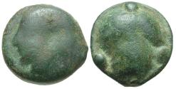 Ancient Coins - Sicily. Selinos &#198; Cast Tetras