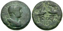Ancient Coins - Hadrian (AD 117-138). Phoenicia. Berytus Æ22 / COL BER