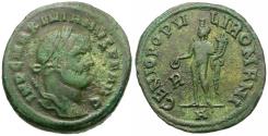 Ancient Coins - Maximian (AD 286-305) Æ Follis / Genius