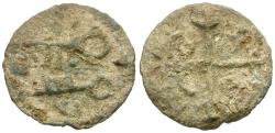 World Coins - England. Lead Token / Cross and Keys