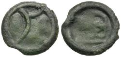 Ancient Coins - Ancient France. Celtic Gaul. Rhone Valley. Voconces tribe Potin