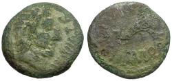 Ancient Coins - Spain. Carteia Æ18 / Dolphin