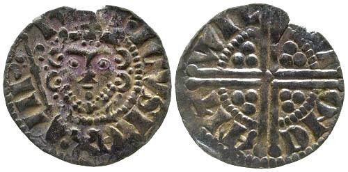 Ancient Coins - eaEF Henry III Long Cross Penny Class 5 Willem Moneyer Canterbury Mint