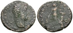 Ancient Coins - Commodus (AD 177-192) Æ As / Apollo
