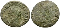 Ancient Coins - Carausius (AD 286-293) Æ Antoninianus / Sol