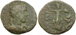 Ancient Coins - Trebonianus Gallus (AD 251-253). Cilica. Seleucia ad Calycadnum Æ26 / Giant