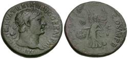 Ancient Coins - Trajan (AD 98-117) &#198; AS / Victory