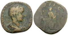 Ancient Coins - Gordian III (AD 238-244) Æ Sestertius / Roma