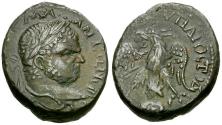 Ancient Coins - Caracalla (AD 198-217) Seleucis and Pieria. Emesa AR Tetradrachm / Shamash