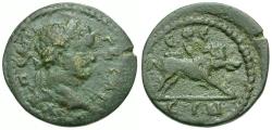 Ancient Coins - Geta (AD 209-211). Ionia. Ephesus Æ19 / Boar