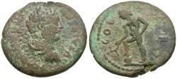 Ancient Coins - Caracalla (AD 198-217). Troas. Alexandria Æ27 / Apollo