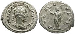 Ancient Coins - Trajan Decius (AD 249-251) AR Antoninianus / Pax