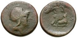 Ancient Coins - Sicily. Syracuse. Roman Rule &#198;22 / Nike Sacrificing
