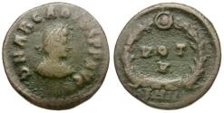 Ancient Coins - Arcadius (AD 383-408) Æ4 / Votive