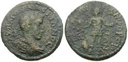 Ancient Coins - Valerian (AD 253-260). Aeolis. Kyme Æ27 / Amazon