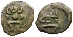 Ancient Coins - Central Italy. Imitations of Ebusus Æ13
