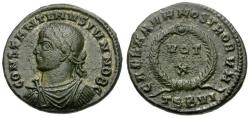 Ancient Coins - Constantine II, as Caesar (AD 316-337) Æ3 / Votive