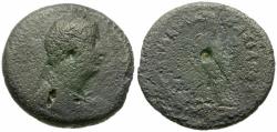 Ancient Coins - Ptolemaic Kings of Egypt. Ptolemy III Eurgetes (246-221 BC) Æ20 / Portrait