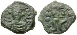 Ancient Coins - *Sear 1103* Byzantine Empire. Constans II (AD 641-668) Æ Follis