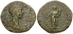 Ancient Coins - Commodus (AD 177-192). Thrace. Pautalia Æ31 / Tyche