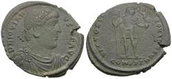 Ancient Coins - Jovian (AD 363-364) Æ Double Maiorina / Emperor