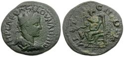 Ancient Coins - Valerian I (AD 253-260). Pisidia. Antioch Æ22 / Pax
