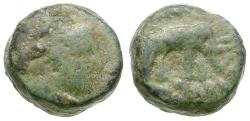 Ancient Coins - Seleukid Kings. Antiochos III the Great (222-187 BC) Æ9 / Elephant