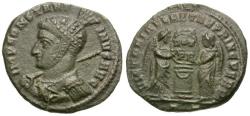 Ancient Coins - Constantine I the Great (AD 310-337) Æ3 / Victories